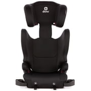 Diono Cambria LE, 2-in-1 Belt Positioning Booster Seat,Backless and High-Back Booster seat for Children from 40—120 lb,17" Wide,6 Headrest Positions,Lightweight with Latch,Black