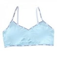 thumbnail image 6 of Teen Girls Underwear Soft Padded Cotton Bra Young Girls For Yoga Sports Running Breathable Bra 8-18Y, 6 of 6