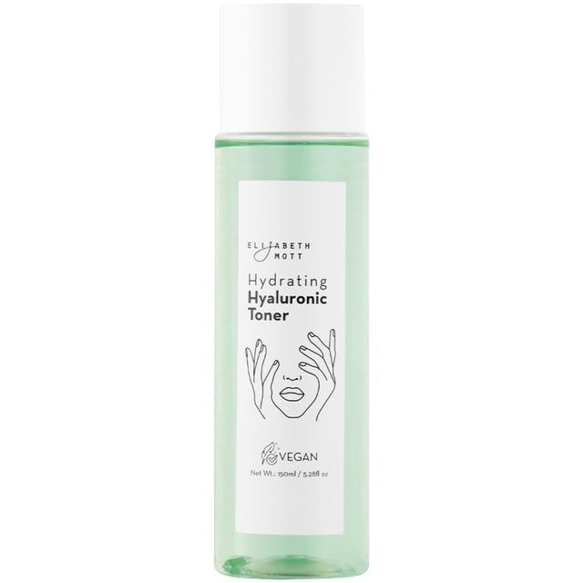 Sérum hidratante hialurónico Toner Elizabeth Mott, 150 ml, 2 en 1