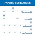 thumbnail image 2 of Impresora Paper Hammermill Premium Color 32 libras, 11 x 17 cm, 1 resma, 2 of 7