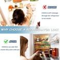 thumbnail image 5 of 2 cerraduras para refrigerador, cerraduras para refrigerador para niños, cerraduras para gabinete con llaves, mini cerraduras para refrigerador para niños, utilizadas en puertas de refrigera, 5 of 5