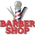 thumbnail image 1 of SignMission D-DC-48-Barber Shop 48 in. Barber Shop Concession Decal Sign - Cart Trailer Stand Sticker Equipment, 1 of 1