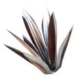 thumbnail image 4 of Hojas de agave DIY Metal Hierro Arte Planta Estatua Decoración para el hogar Adornos para jardín Patio Césped, Plata Eigraketly HA004436-01, 4 of 6