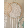 thumbnail image 1 of Heritage Lace CEDC-4 12 Pouces Crochet Envie Antiquité Ronde Capteur de Rêve & 44; Blanc, 1 of 1