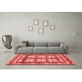 thumbnail image 3 of Ahgly Company Indoor Square Persian Red Traditional Area Rugs, 7' Square, 3 of 4