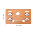thumbnail image 2 of OULII 1Pcs Cutting Machine Bottom Plate for Precision Machining with Bakelite and Synthetic Material Brown, 2 of 7