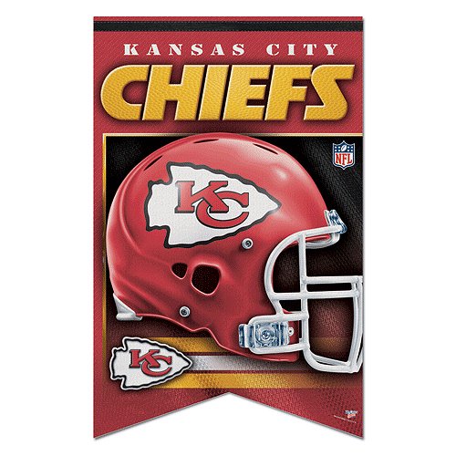 NFL Kansas City Chiefs 17"x 26" Premium Banner