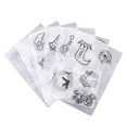 thumbnail image 1 of 6x Hojas de Papel Retráctil Navideñas Papel Termoencogible para de Niños, 1 of 6