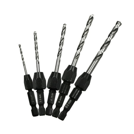 

YIGZYCN Hex Shank Auger Drilling Screwdriver Bits Tool Wood Quick Change Metal Tools