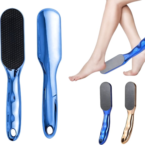FACEGA Foot File,Nano Glass Foot File Callus Remover,Foot File for Dead Skin,Foot Scrubber Dead Skin Remover,Professional Pedicure Tool for Smooth Feet (Blue)