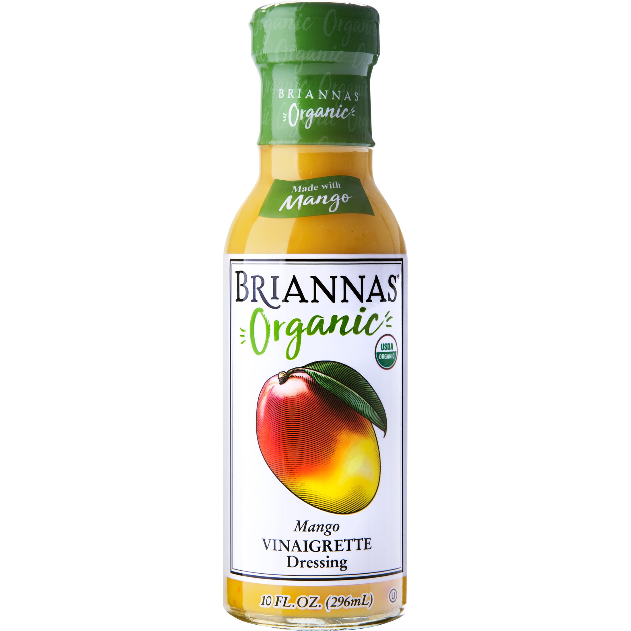 BRIANNAS Organic Mango Vinaigrette, 10 fl oz