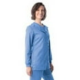 thumbnail image 2 of Landau ProFlex Tailored Fit 3-Pocket Snap-Front Scrub Jacket for Women 3038, 2 of 2
