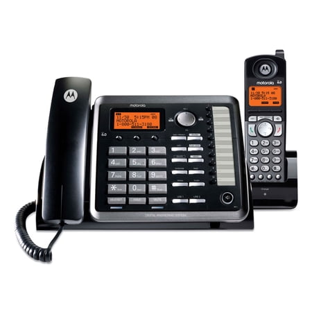 UPC: 0810036770415 | Motorola Visys 25255re2 Two-line Corded/cordless Phone System With Answering System