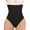 Black, variant on Women High-Waisted Shapewear Panties Thong Firm Control Waist Cincher Girdle Seamless Butt Lifting Briefs Underwear Body Shaper Up To Size 3XL