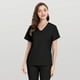 thumbnail image 4 of Traje quirúrgico de cuello dividido para mujer, ropa de mano con cepillo elástico para hospital, ropa de trabajo de enfermera de manga corta con estampado, 4 of 6