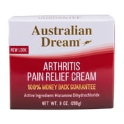 Australian Dream Arthritis Pain Relief Cream, 9 oz. Jar – Soothing Relief for Minor Aches & Pains – Odor-Free, Non-Burning – Muscle & Joint Pain Cream