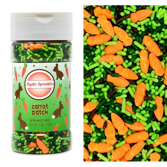 Mystic Sprinkles Carrot Patch Sprinkle Mix 3.9 oz.