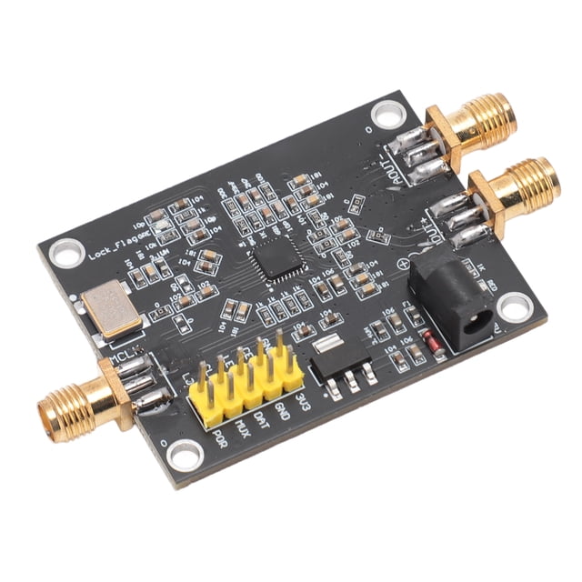 RF Signal Generator, 35MHz To 4400MHz Small Compact ADF4350 Chip RF Source Generator Module for Electronics