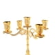 thumbnail image 5 of Candelabros de cristal chapado / Candelabros de 5 velas, para bodas, fiestas y cenas. 5 brazos-22.5cm, 5 of 9
