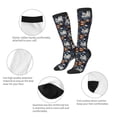 thumbnail image 3 of Vsdgher Cute ghost in the flowers Knee Socks, High Socks Long Stretchy Sock Women Knee High Stocking, Long Socks for Women, 3 of 6