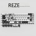 thumbnail image 3 of Reze Chainsaw Man Dye-Sublimation PBT Keycaps - Stylish, Compatible with Mad Catz MAD68/Wooting, Fits 74/135 Keys (Original & Side-Engraved 74/129), 3 of 12
