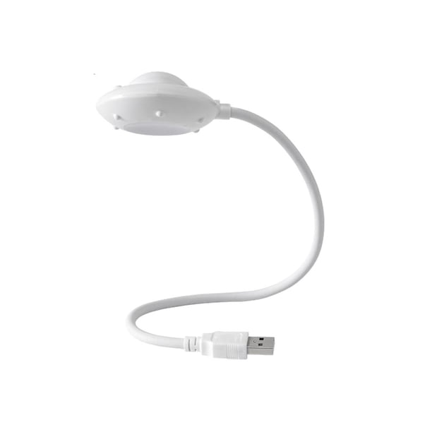 Ounissouiy Práctico USB LED Luz de lectura Lámpara brillante UFO Eye-care Flexible Night Light LED Laptop Lamp para Notebook Laptop Desktop PC y Iluminación y accesorios Ounissouiy HA013622-00