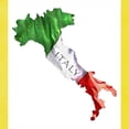 thumbnail image 2 of CafePress - Italian Flag Map - Kitchen Apron with Pockets, Grilling Apron, Baking Apron, 2 of 5