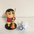 thumbnail image 3 of Figura de la serie diaria de Anime Crayon Xiaoxin, personaje de muñeca, modelo creativo, joyería, coche circundante de Anime, modelo de decoración pequeño de juguete, 3 of 5