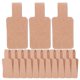 thumbnail image 3 of Jewelry Tags For Selling Writable Adhesive Brown Paper Stickers Jewelry Labels 300Pcs, 3 of 5