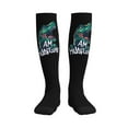 thumbnail image 3 of Compression Socks for Women and Men - Hungry dinosaurs Compression Socks Circulation for Workout, 3 of 8