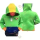 thumbnail image 3 of Sudadera con capucha para cosplay de 4T a 16T, ropa de invierno, jersey con capucha, sudadera para niños, juego de anime, ropa de cosplay de Leon, tops de forro polar, 3 of 5
