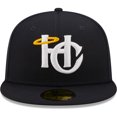 thumbnail image 2 of Men's New Era Navy Charleston RiverDogs Authentic Collection 59FIFTY Fitted Hat, 2 of 5