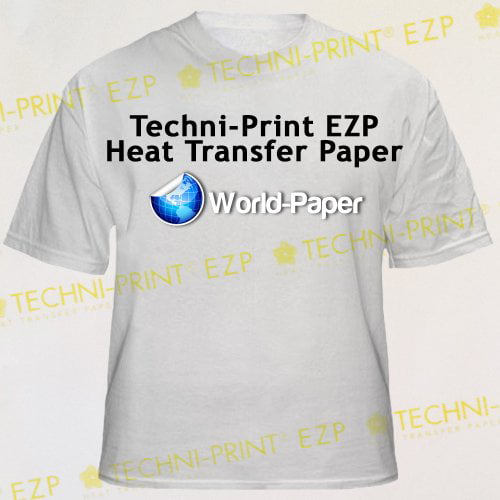 Techni-Print EZP 100 Sheets Laser Heat Transfer Paper 8.5" x 11" 