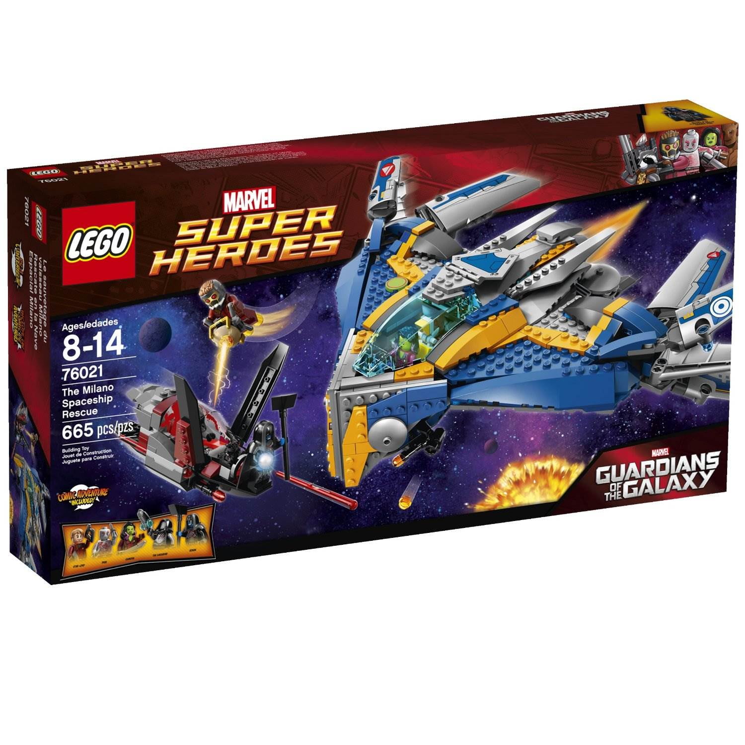 LEGO Super Heroes The Milano Spaceship Rescue
