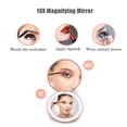 thumbnail image 6 of Wobane LED Compact Travel Mirror - 1x/10x Magnification, Handheld 2-Sided, Perfect for Purses & Handbags, 6 of 6