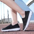 thumbnail image 6 of Men's S𝗅ip On L𝗈afers Shoes Breathable Lightweight Knit Mesh Sneakers Comfortable Laceless Shoes for Travel, Casual Walking Athlet𝗂c Shoes Wide Width Driving Shoes, 6 of 6