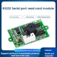thumbnail image 3 of RS232 RFID Reader Module IC Card Reader 13.56Mhz Contactless Smart Card Reader 14443A Protocol Support Window System,1 x Contactless 14443A protocol IC card issuer,Green, 3 of 8