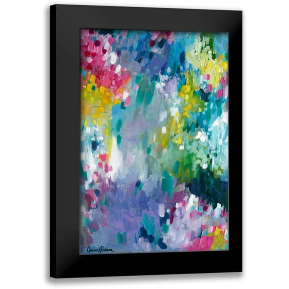 Rahim, Amira 11x14 Black Modern Framed Museum Art Print Titled - Dancing in the Rain