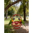 thumbnail image 3 of Hanging Metal Bird Feeder for Garden Outdoor, Stable Bird Feeding Station, Weather Resistant Wild Bird Tray, 3 of 4