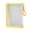 🥑 Yellow_Hot#1814, variant on A4 Clear Zipper File Folder Large Capacity Storage Bag • Colorful Transparent Mesh Document Pouch • Metal Zip, Handle, Water-Blocking Design for Papers