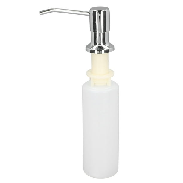 Dispensador De Jabón Para Fregadero De Barra, Dispensador De Jabón Para Fregadero De Acero Inoxidable 304, Autocebante, 300 Ml, Tipo Prensa Giratorio Para Cocina