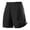 Black, variant on Men's Athletic Shorts Breathable Shorts for Men Loose-Fit Gym Shorts with Zipper Pockets