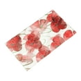 thumbnail image 2 of YFYANG Absorbent Towel, Soft Skin-Friendly Red Flower Oil Painting Pattern Washcloth Bath Towel, Suitable for All Skin, 27.5 x 16-inch, 2 of 7