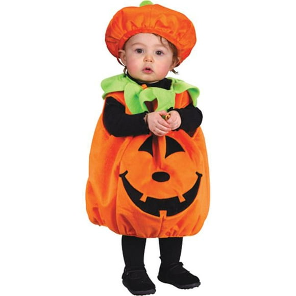 Costumes For All Occasions FW9649 Pumpkin Plush To 24 Months