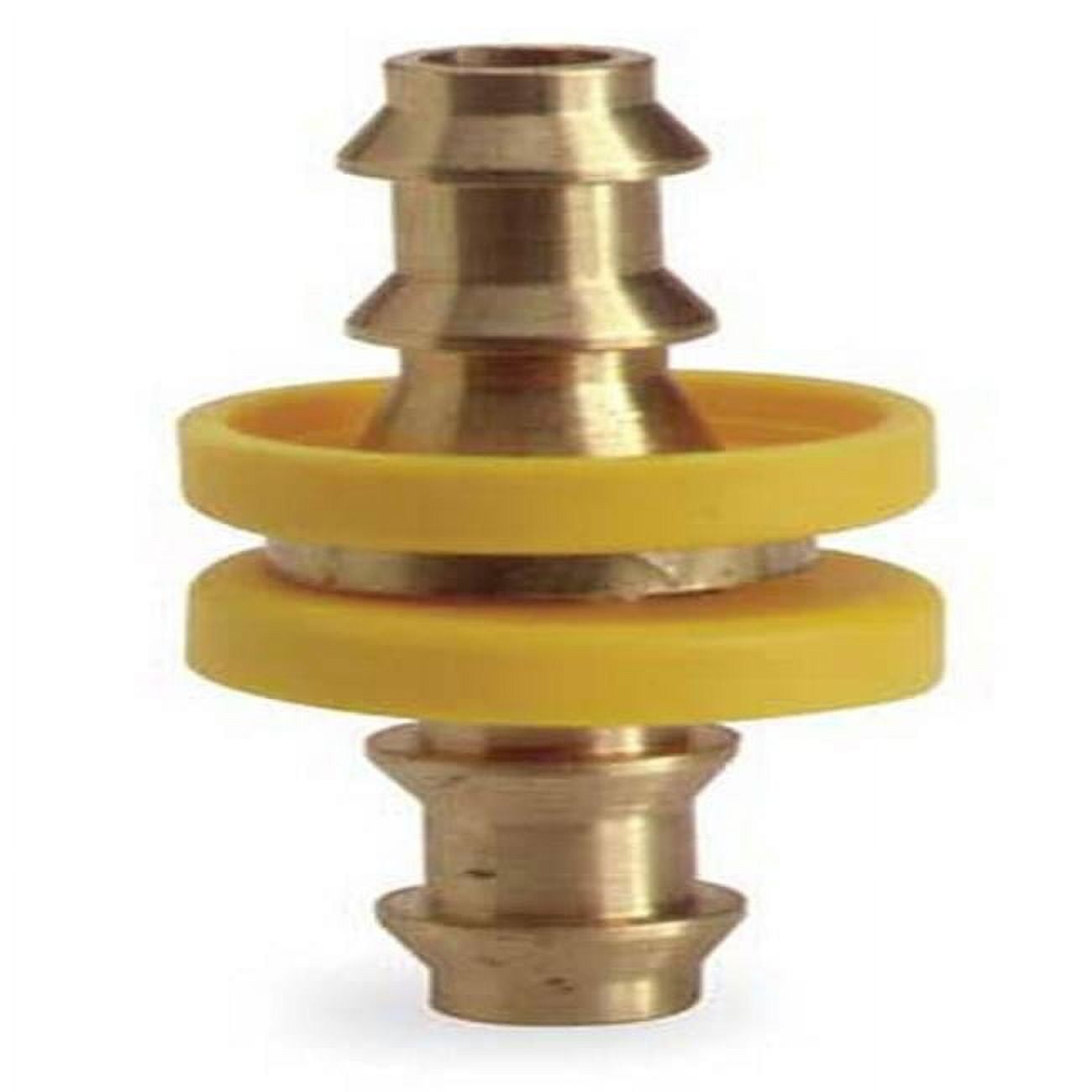 Barbed Hose Mender Brass 3/4 ID Male 4TT22