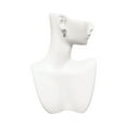 thumbnail image 2 of Silvertone Capital Letter - Z - Pebble Disc - Clear Crystal Clip On Earrings, 2 of 3