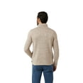 Chaps Men's & Big Men's Quarter Zip Mock Neck Sweater Fleece