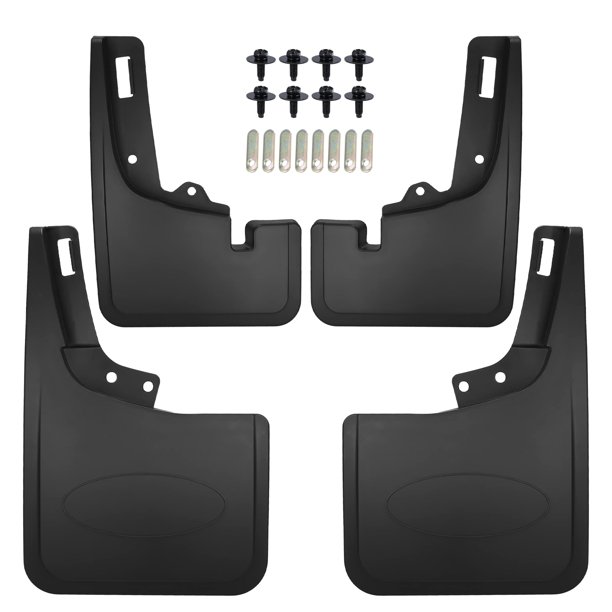 X AUTOHAUX Fit for Ford F150 2021 Guard Mud Guards Splash Set Front Rear ML3Z16A550AA Mud