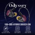 thumbnail image 2 of Auriculares Linsoul ZiigaAT Odyssey 1DD+3BA Hybrid IEM con cable, 2 of 9