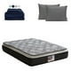 thumbnail image 1 of Colchón King Size Spring Air Omega + Almohada 2-Pack + Sábanas Dicasa, microfibra, firmeza, 1 of 8